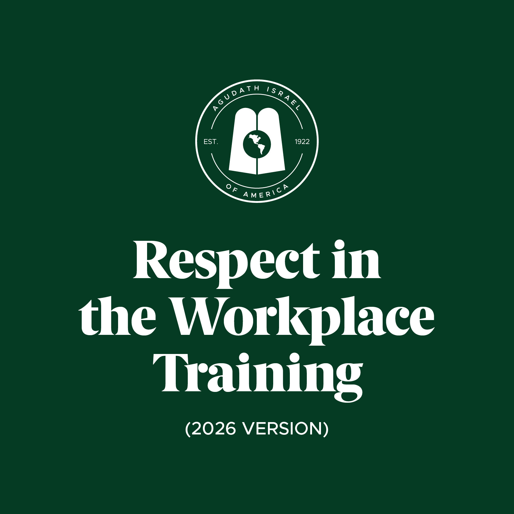 INDIGO MANAGEMENT - 2026 Respect in the Workplace Training